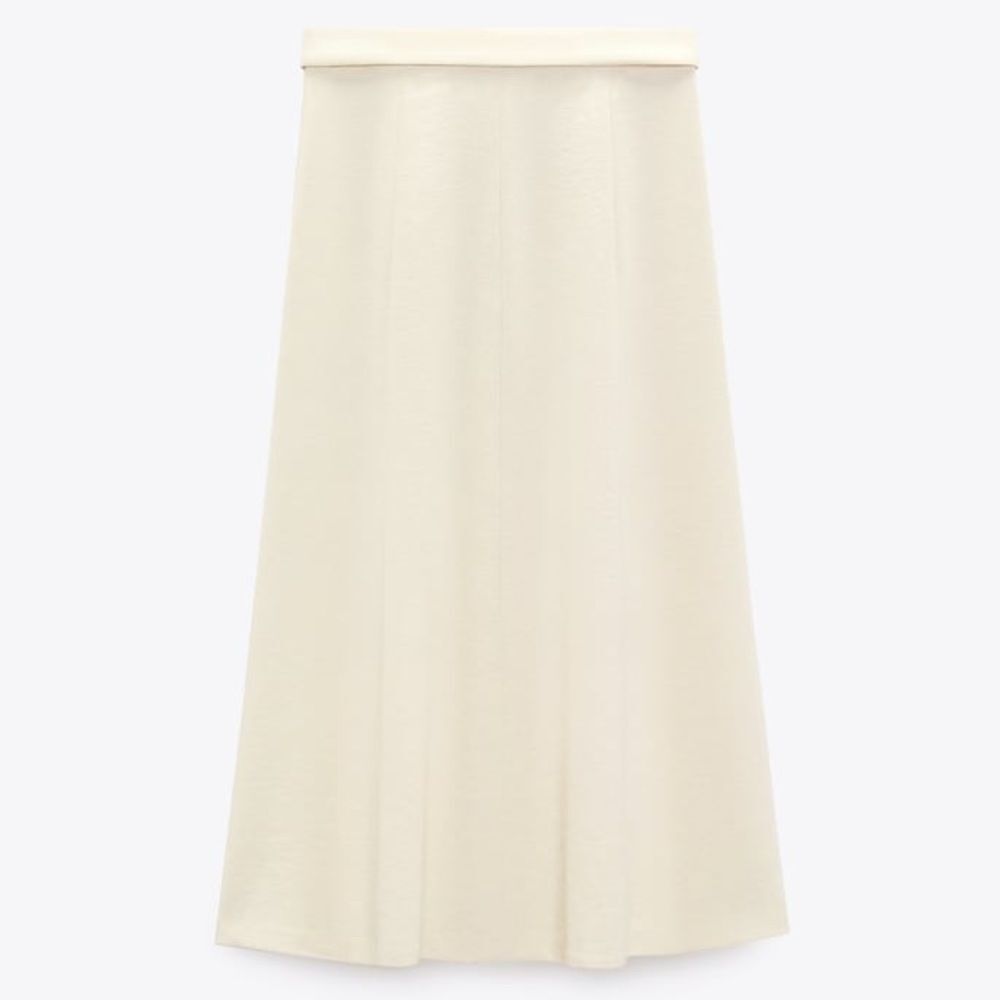 ZARA FULL MIDI SKIRT - Picture 7 of 8